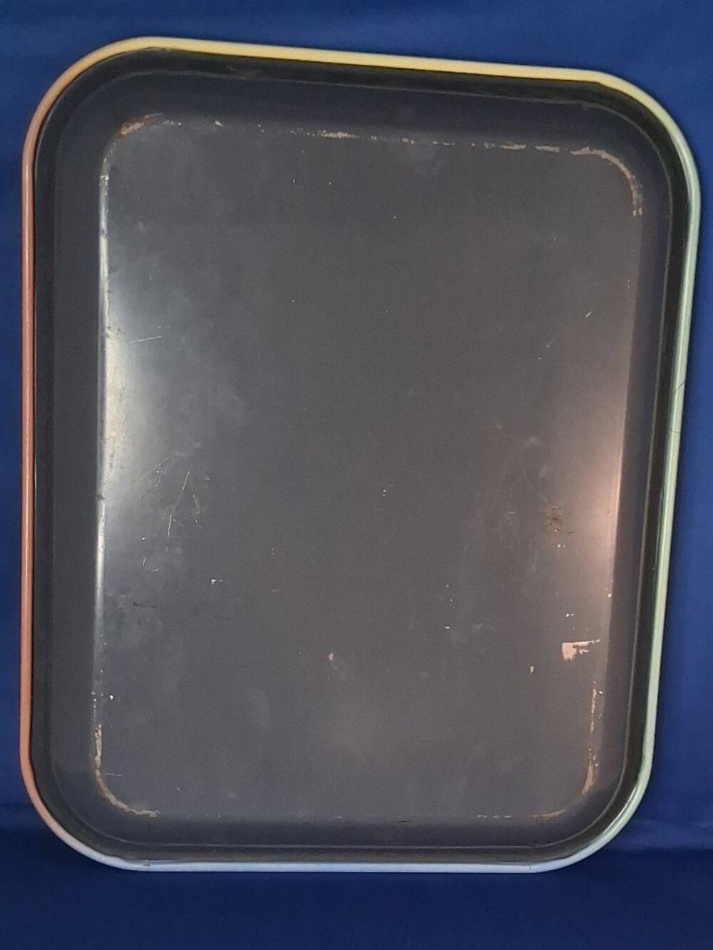Vintage 1953 Coca-Cola Menu Girl Metal Serving Tray Thirst Knows No Season - Picture 2 of 11